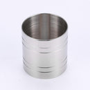 Stainless Steel Cocktail Measuring Cup Cylindrical Drink Mixer (35mL)