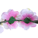 Bohemian Flowers European Bride Wedding Hairband Beach Accessories(Pink)