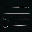 4pcs Steel Toothpick Care + Toothpick Holder Outdoor A2U3 K5F9 Set W1H0 E6B4