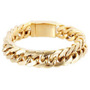 Bracelet Luxury Women Men Link Chain Stainless Steel Hip Hop Cuban Bracelet