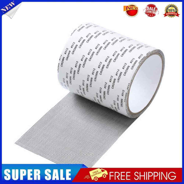 3pcs Repair Tape Self Adhesive Mosquito Window Net Repair Patch (Grey)