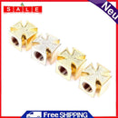 4PCS Universal Cross Style Car Bicycle Tires Wheel Valve Caps Covers Aut