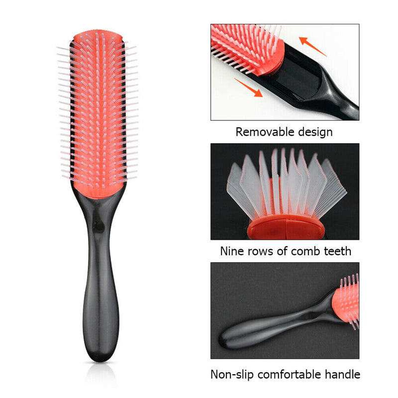 Anti-static Pro Curly Hair Comb Massage Comb Hairdressing Hair Styling Tool