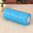 Glitter Sequin Tulle Roll 25 yards 15cm Spool Tutu Wedding Decoration