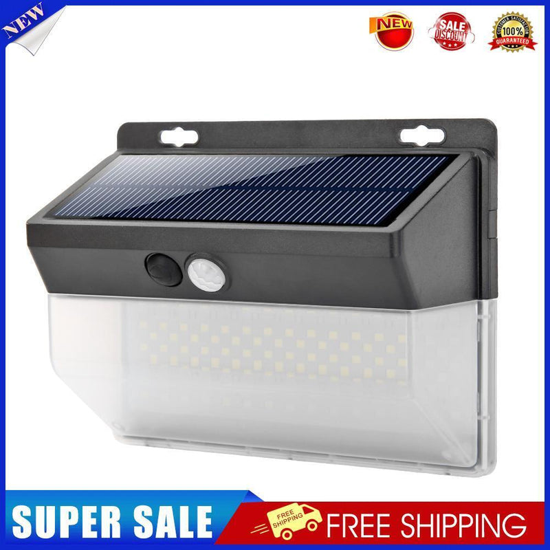 206LED Solar Motion Sensor Wall Light Outdoor Waterproof Garden Street Lamp