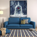 Red Rose 5D Diamond DIY Painting Kit Home Decor Craft 30 X 30cm