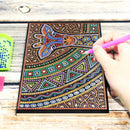 DIY Giraffe Special Shaped Diamond Painting 50 Pages A5 Notebook Diary Book Gift