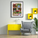 Digital Oil Painting By Number Flower Modern DIY Hand Painted Wall Decor