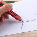 3 Carpenter Pencils with 18 Refills Scriber Marker Pen for Woodworking (B) Newly