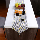 Nordic Style Geometric Pattern Linen Table Runner Tablecloth Coffee Table Cover