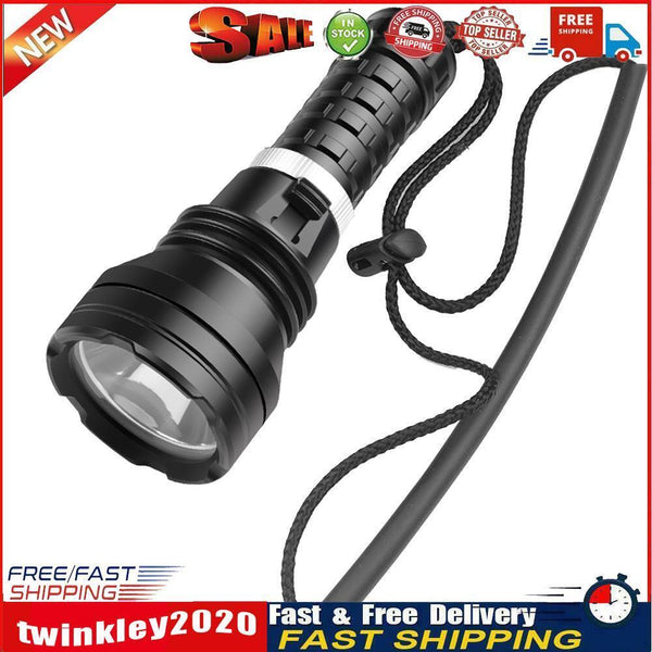 Super Bright XHP70 LED Diving Flashlight Underwater Torch Portable Lantern Newly