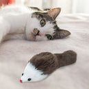 6pcs Pet Cats Toys Plush Simulation Big Mouse Funny Sounding Interactive Toys