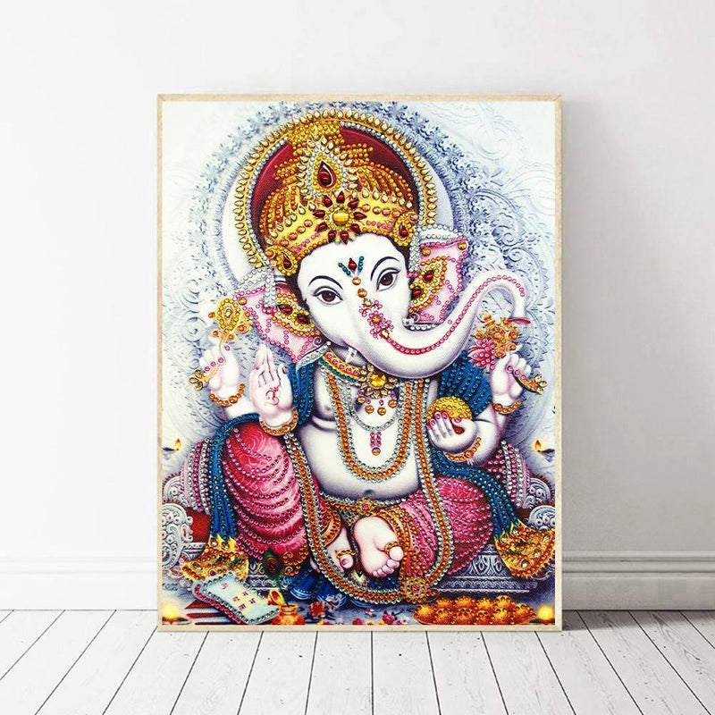 5D DIY Trunk Special Shaped Diamond Painting Cross Stitch Kits Home Wall Art
