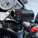 Universal 12V For Motorcycle USB Charger Phone Power Socket Outlet Best D6N3