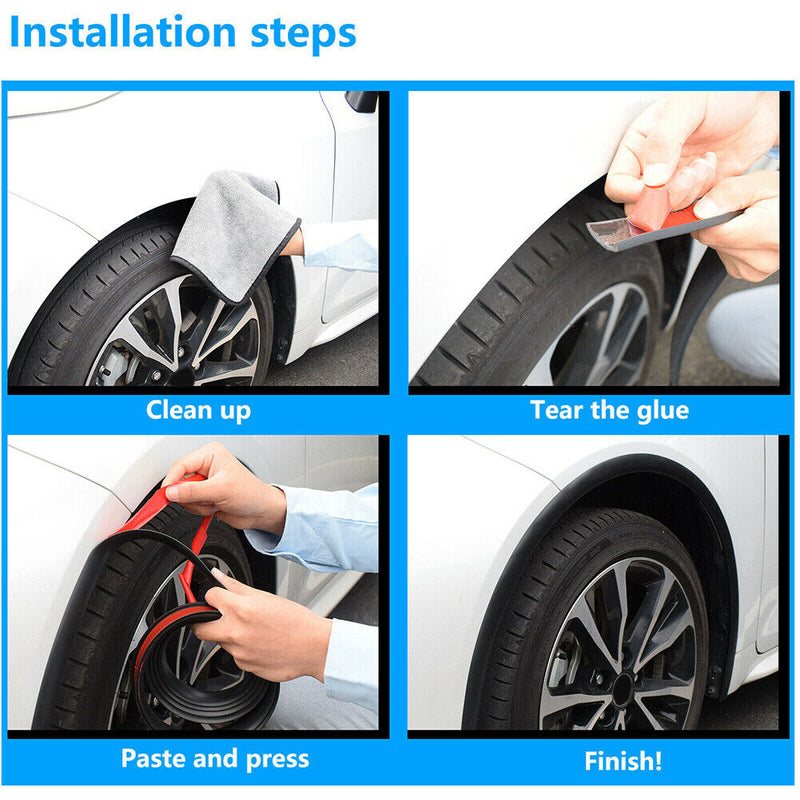 Universal Moulding Trim Shell Anti-scratch Mud Guards Protector Auto Accessories