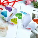1 Roll Trackless Scrapbooking Gift Packaging Stickers for Envelopes Decor G