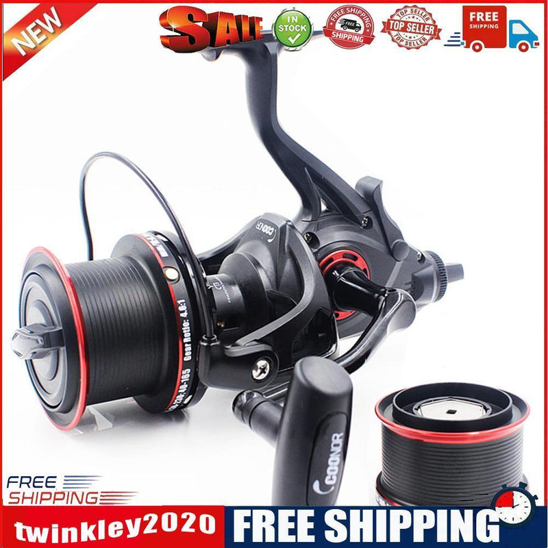 12+1BB Spinning Fishing Reel 4.6/1 Casting Spool Saltwater Carp Fish Wheel