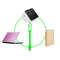 LED USB Lamp Mini Portable Laptop Book Reading Desk Night Lighting (Green) Newly