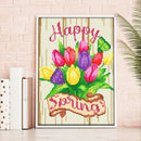 5D Diamond Painting Luminous DIY Flower Full Round Drill Home Decoration Gift