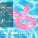 Kids Swimming Ring Cute Rabbit Ears Modeling Reusable Thickening Ring (C)