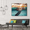 Painting By Numbers DIY Sea Turtle Hand Painted Canvas Oil Art Picture Craft Kit