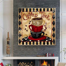 Diamond Embroidery Painting DIY Retro Coffee Full Drill Cross Stitch Kit