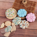Storage Cute Needle Holder Elastic Wrist Strap Pumpkin Shap Sewing Pin Cushion