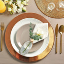 Eucalyptus Napkin Rings Handmade Wooden Beads Napkin Holders Faux Greenery