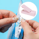 Portable Mini Sealing Household Machine Heat Sealer Plastic Capper (Pink) Newly