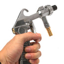 Sandblaster Air Siphon Feed Blast Gun with 1 Metal + 4 Ceramic Nozzle Tips Newly