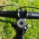 MTB Bike Headset Cover w/ Screw Road Bicycle Top Cap Covers (White Stripe) Newly