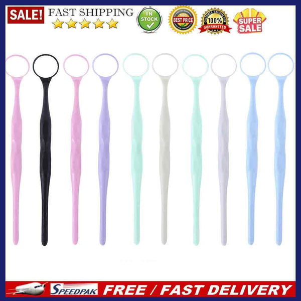 10pcs Dental Double Sided Mouth Mirrors Autoclavable Surface Exam Reflectors
