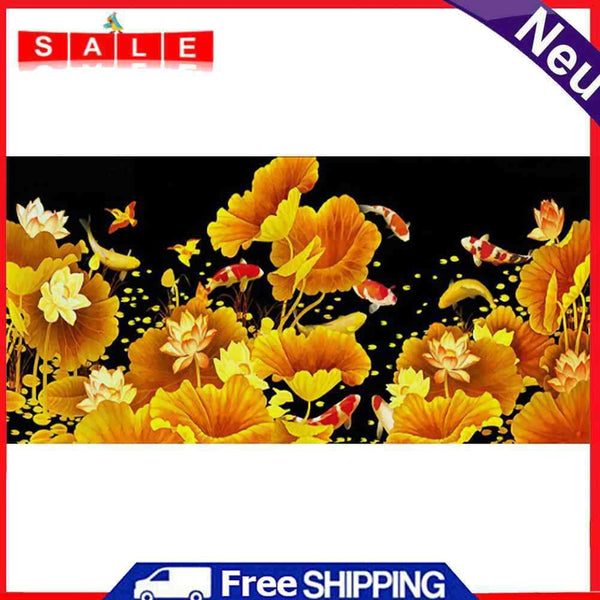 Nordic Modern Canvas Print Painting Royal Fish Living Bedroom Wall Art Picture