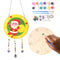 Santa Claus Hanging Pendants DIY Paint By Numbers Kit Handmade Decoration Crafts