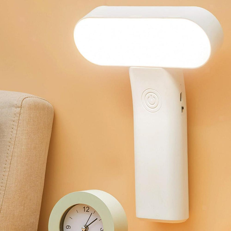 White with Phone Holder Reading Table Lamp Protable LED Desk Light NightLight