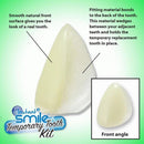 Silicone Simulated Tooth Cover Teeth Whitening Denture Paste Instant Smile