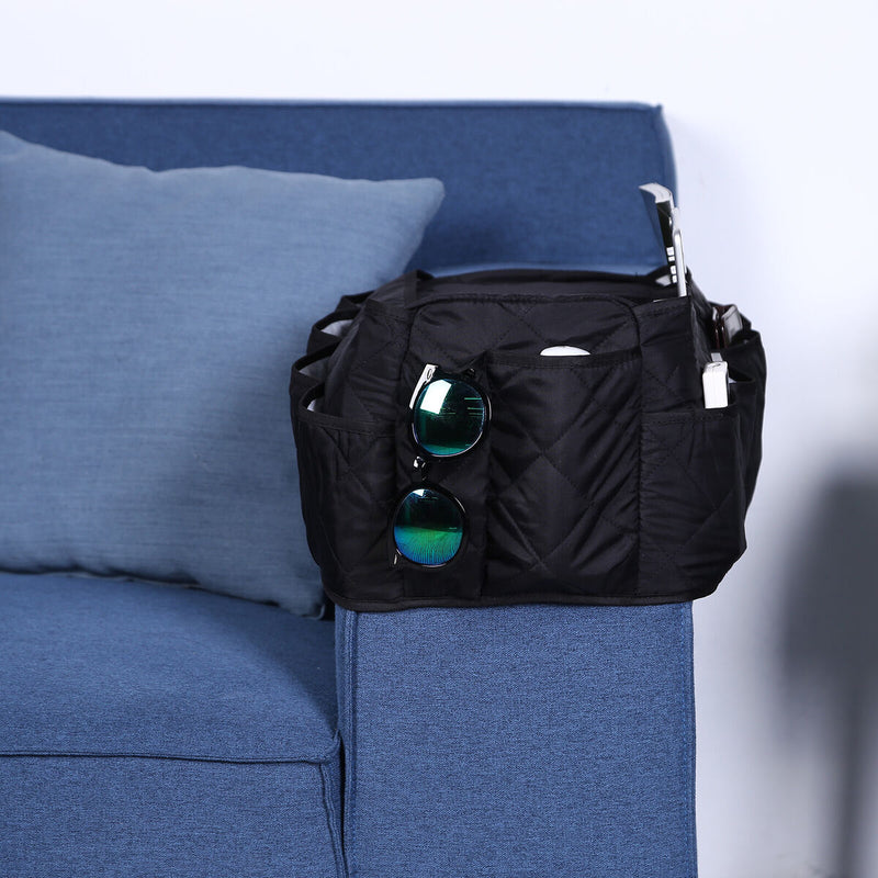 Armchair Caddy Sofa Remote Holder on Couch & Chair Arm for TV Remote Contro