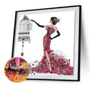 5D DIY Diamond Painting Full Round Drill Cross Stitch Embroidery Kit Home Dec