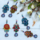 6pcs DIY Diamond Painting Hanging Kit Devils Eye Crystal Drill Mosaic Home De