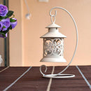 Hollow Candle Holder Candlestick Tealight Hanging Lantern Bird Cage Home Decor