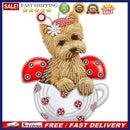Part Drill Special Shaped DIY Cup Dog Rhinestones Picture 5D Diamond Painti