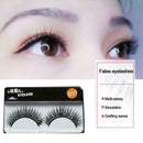 1 Pair Dramatic Lashes Black False Eyelashes Thick Exaggerate Stage Long S4N3