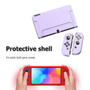 Soft Cover for NS OLED Game Console Protective Shell Protector (Purple) Newly