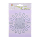 Snowvirtuos 2pcs Sunshine DIY Cutting Tools Stencil Scrapbook Embossing Pa