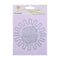 Snowvirtuos 2pcs Sunshine DIY Cutting Tools Stencil Scrapbook Embossing Pa