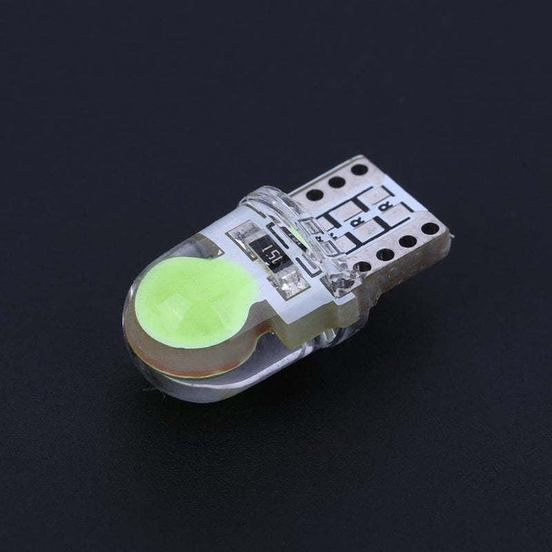10pcs Lamps 12V T10 W5W Bulb LED Lamp COB Silicone Shell Car Turn Side for U