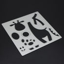Jigsaw Puzzle Giraffe Deer DIY Cutting Dies Metal Stencils Scrapbook - 134141
