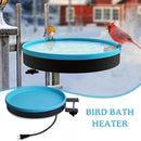 Heated Birdbath Bird Feeder Heater Outdoor Winter Hummingbirds Heating Bath~