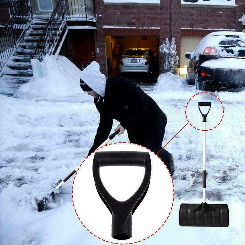 Black Plastic Shovel Replacement D-Grip Spade BEST Handle Top Garden Sale W6R7