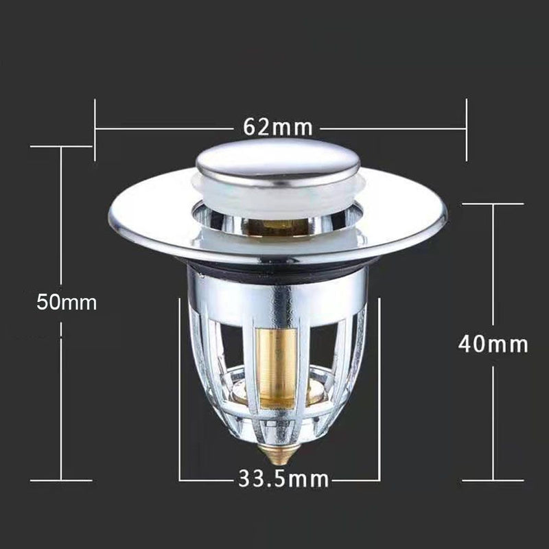 Drain Filter With Anti-clogging Basket Sink Drain Stopper Sink Drain Plug